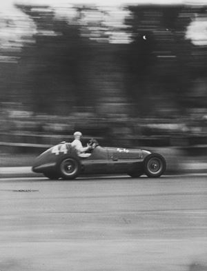 Nino Farina al Gran Premio di Torino