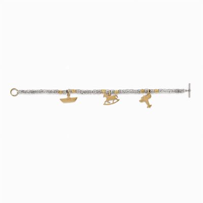 Bracciale in Oro 18k e Argento, Dodo di Pomellato
