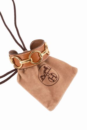 Hermès - Leather bracelet