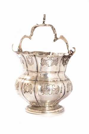  - Silver bucket, 18th century