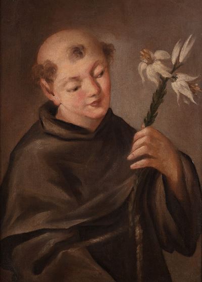 Sant'antonio da Padova con Giglio