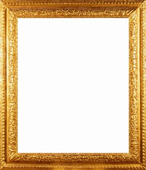  - Carved and gilded wood frame