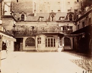 Atget Eugène - Hotel dit des Juifs, 20 Rue Ferdinand Duval.