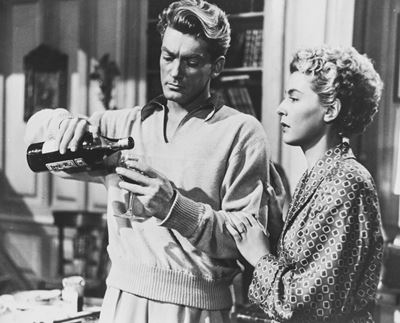 Jean Cocteau, Jean Marais e Marie Déa in 'Orfeo', stampa vintage alla gelatina ai sali d'argento