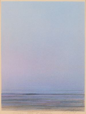 Guccione Piero - Beach after sunset