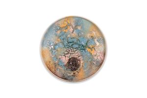 Zauli Carlo - Polychrome plate