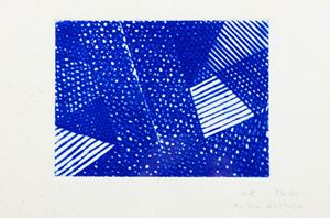 Dorazio Piero - Blue pattern