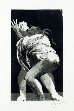 Manzù Giacomo - Lovers