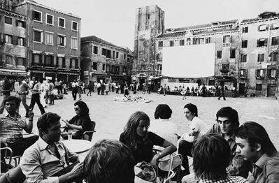 Venezia, giornate del cinema - Stampa vintage alla gelatina ai sali d'argento