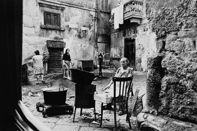 Napoli - Stampa vintage alla gelatina ai sali d'argento