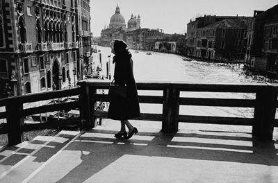 Venezia, Ponte dell'Accademia, Stampa vintage alla gelatina ai sali d'argento