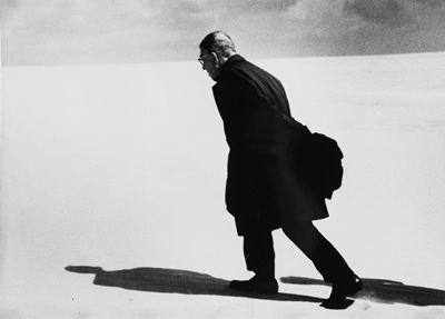 Jean-Paul Sartre, Stampa vintage alla gelatina ai sali d'argento