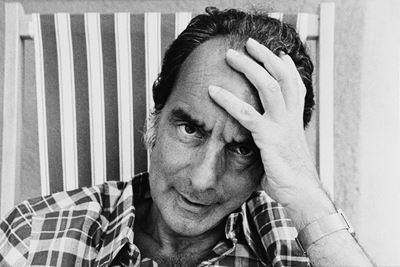 Italo Calvino - Stampa vintage alla gelatina ai sali d'argento