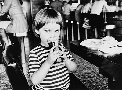 Senza titolo (Bambino), stampa vintage alla gelatina ai sali d'argento