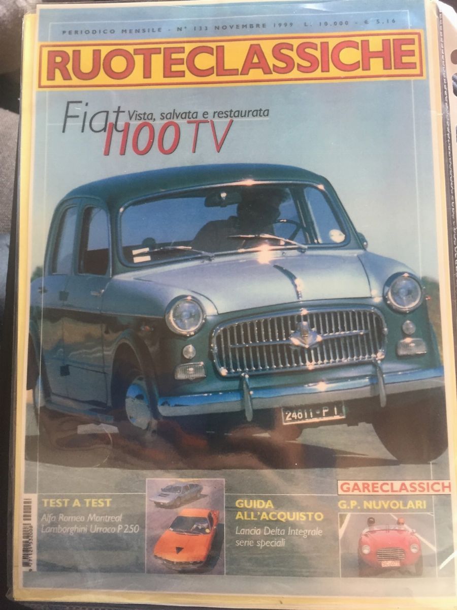 1957 Fiat 1100 e Tv (carrozzerie Speciali Fiat)