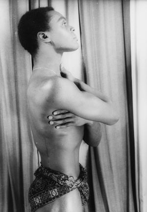 Claude Thompson in the Bikini Bathing scene in Jamaica