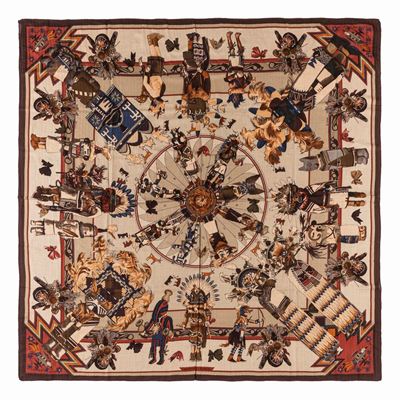 Foulard Kachinas