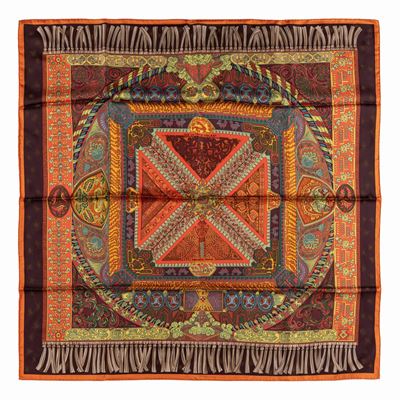 Foulard Sur un Tapis Volant