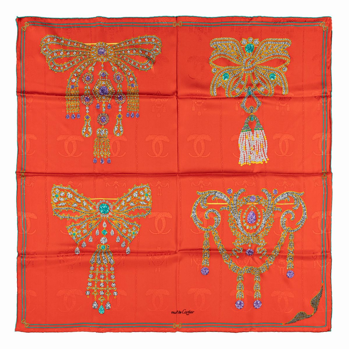 Cartier - Lotto di Due Foulards