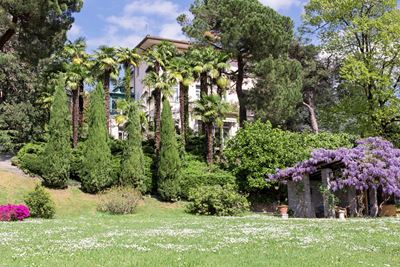 Villa Paradeisos, Prestigiosa villa signorile con parco privato e vista lago
