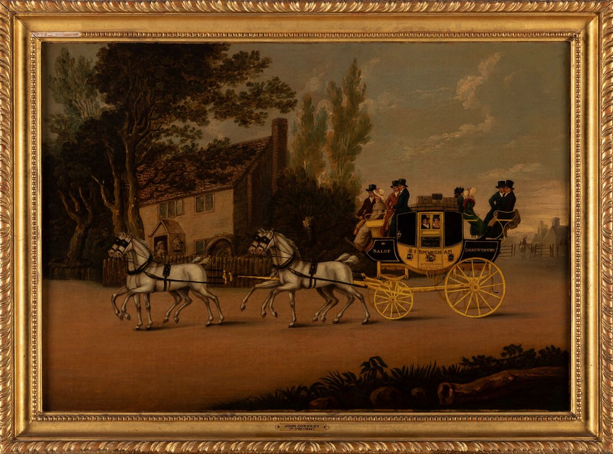 John Cordrey - Carrozza della Corriera Salop Shrewsbury - Birmingham