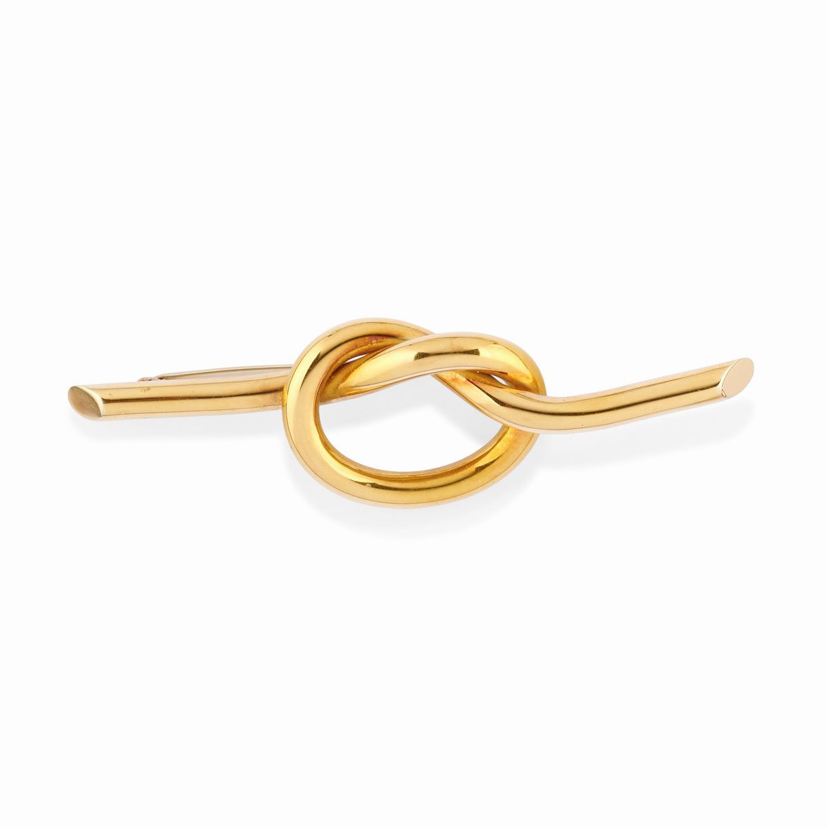 Due spille, oro giallo 18K