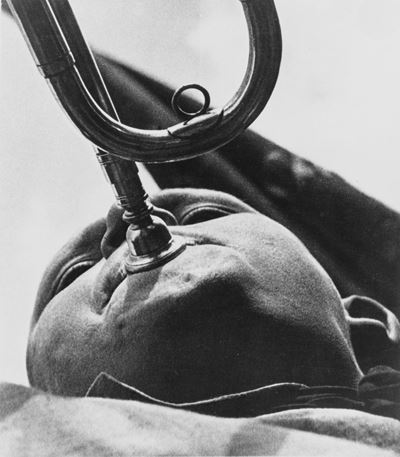 Pioneer With Trumpet