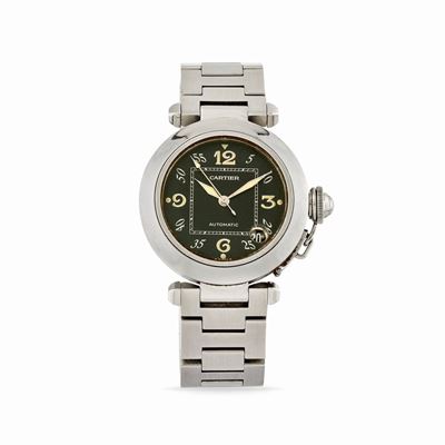 Pasha, Orologio da polso modello 2324, anni ‘90, Acciaio