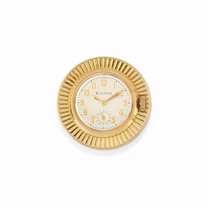 Bulova  - Orologio da tasca in oro giallo 18k