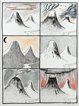 Buzzati Dino - The legend of the volcanoes