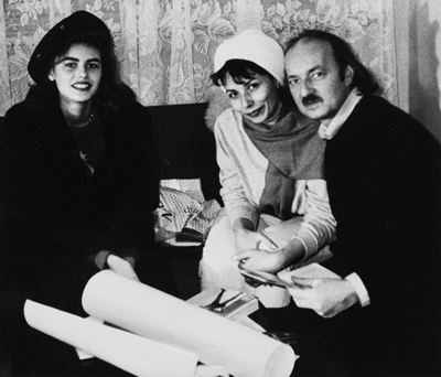 Ricardo Gay + Masha Kalinina (and Her Mother)