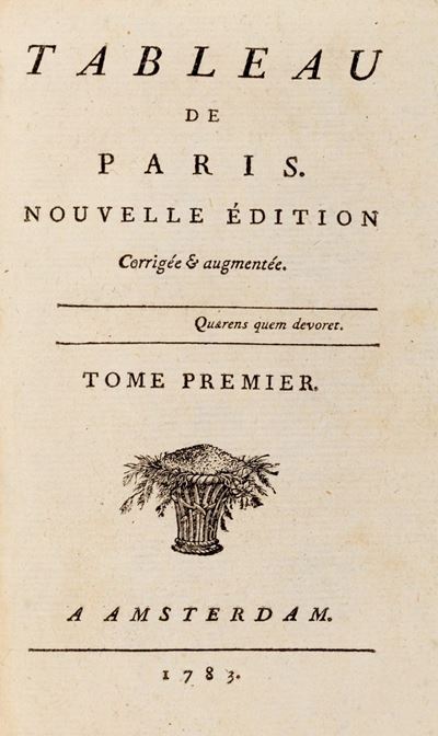 Tableau De Paris