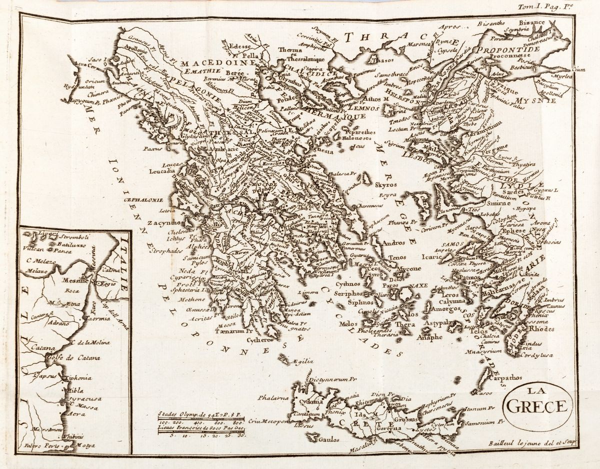 Denis Diderot, Temple Stanyan - Histoire De Grece