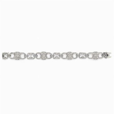 Bracciale in Platino e Diamanti