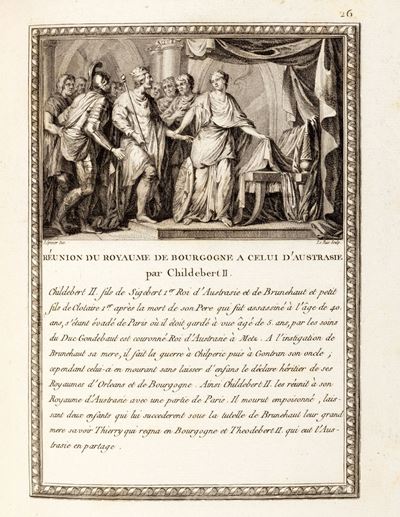Figures De L'histoire De France, Représentant, Règne Par Règne, Les Principaux Faits & Les Traits...