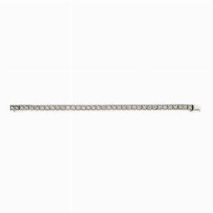  - Bracciale in oro bianco 18k e diamanti