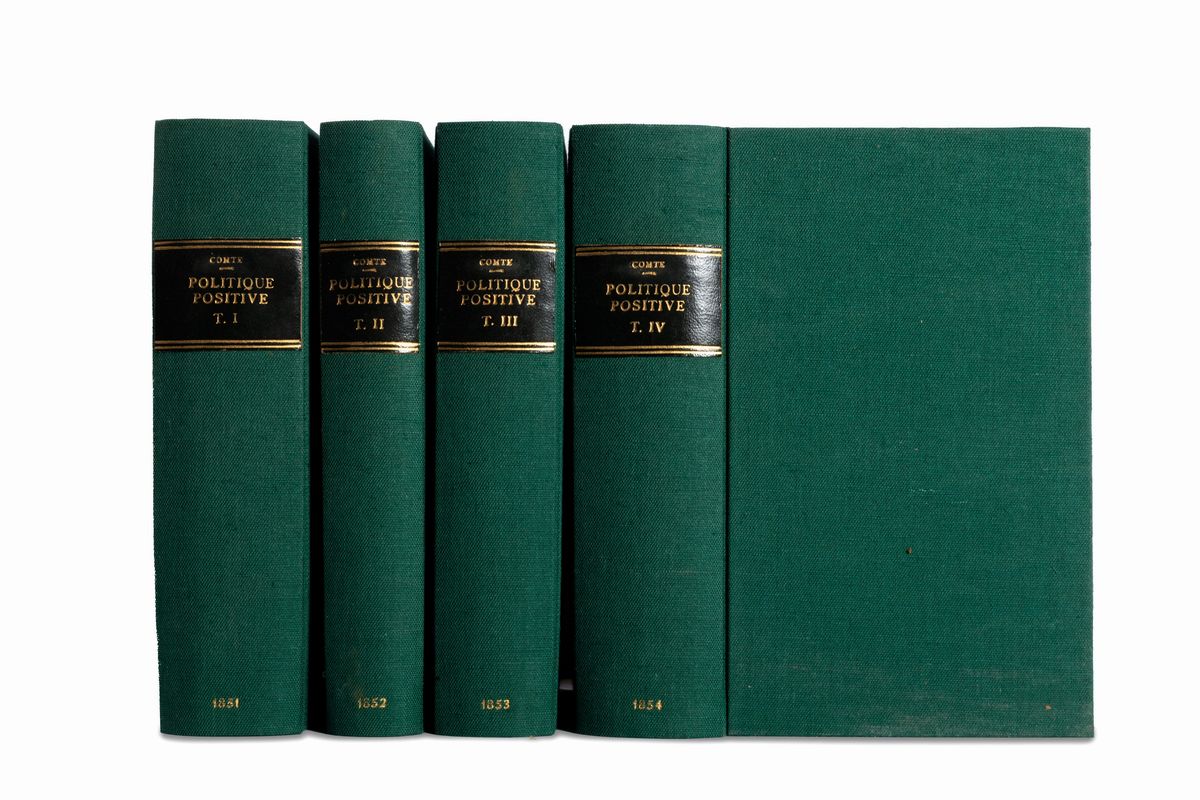 Auguste Comte - Système De Politique Positive, Ou Traité De Sociologie, Instituant la Religion De...