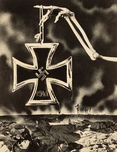 Anti-nazi Photocollage