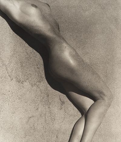 Carrie in Sand (detail), Paradise Cove
