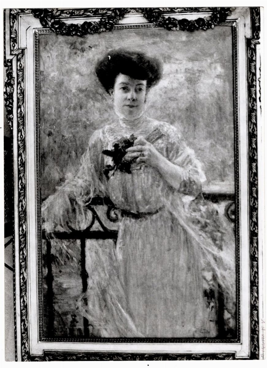 Ettore Tito - Ritratto di Donna