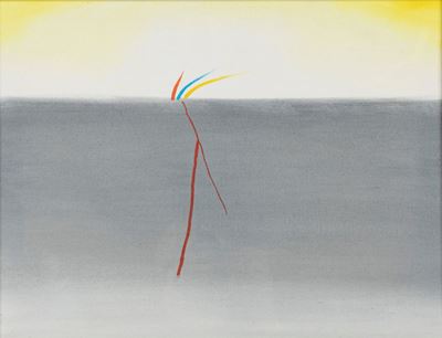E. A. 62, acrilico su tela, 30 x 40 cm, 2004