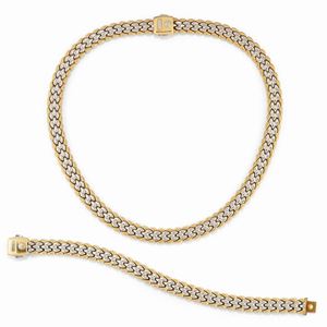 Chimento - Demi-parure in oro bicolore 18K