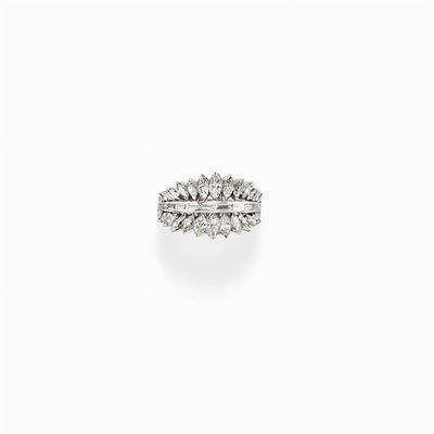 Anello in Platino e Diamanti