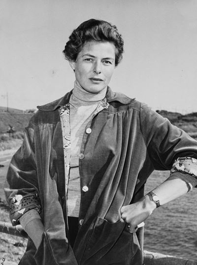 Ingrid Bergman in "Noi Donne", stampa vintage alla gelatina ai sali d'argento