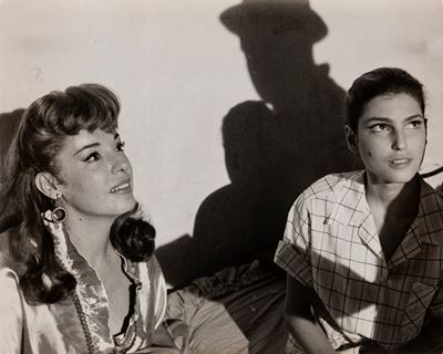 Benedetta Barzini e Anna Proclemer - Stampa vintage alla gelatina ai sali d'argento