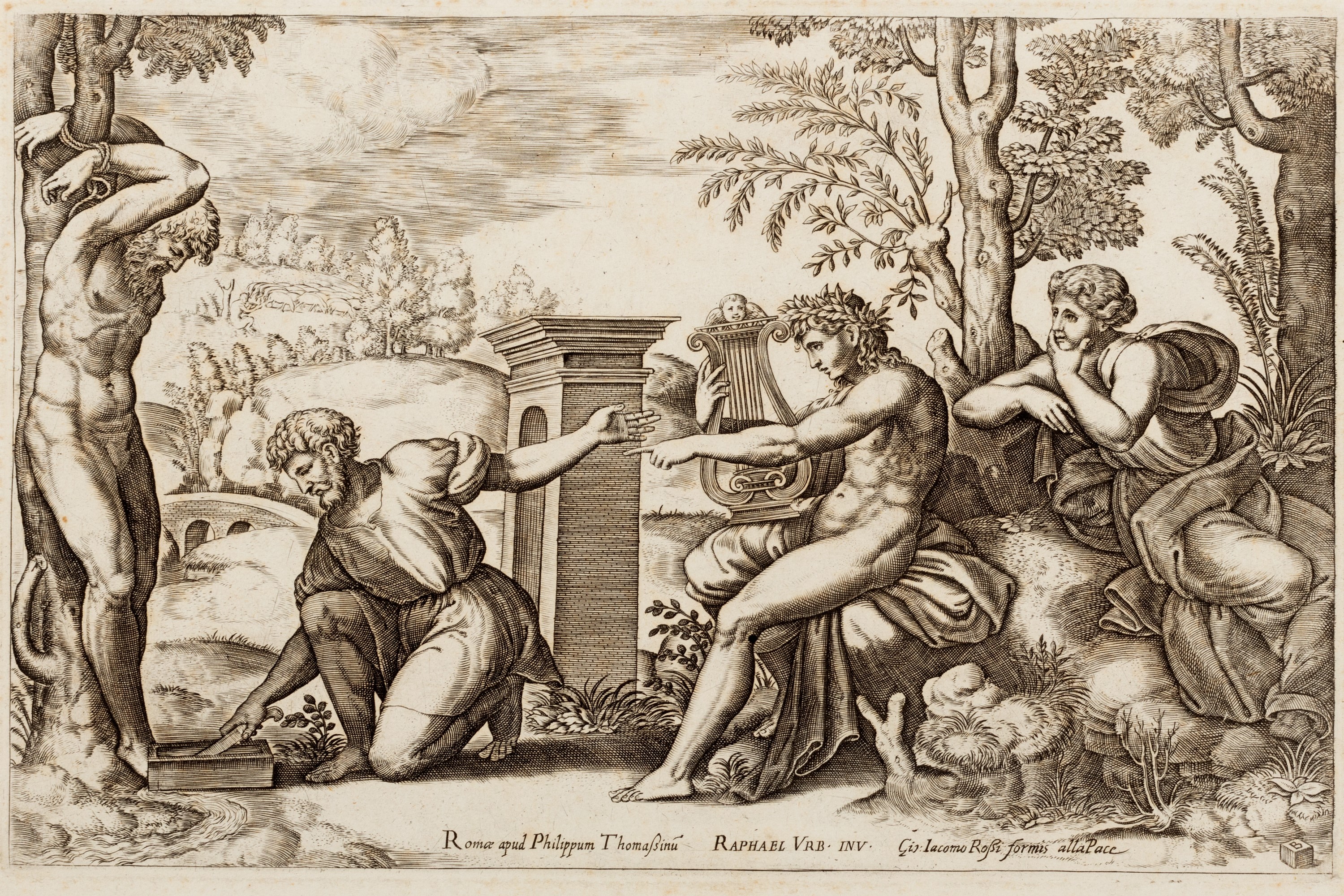 Raffaello, Insieme di 16 incisioni
