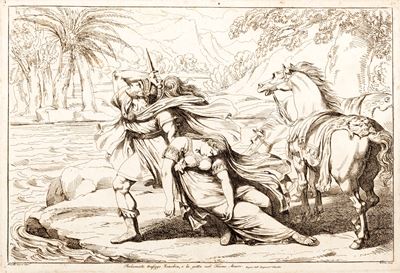 Istoria degli imperatori romani - Insieme di incisioni su rame