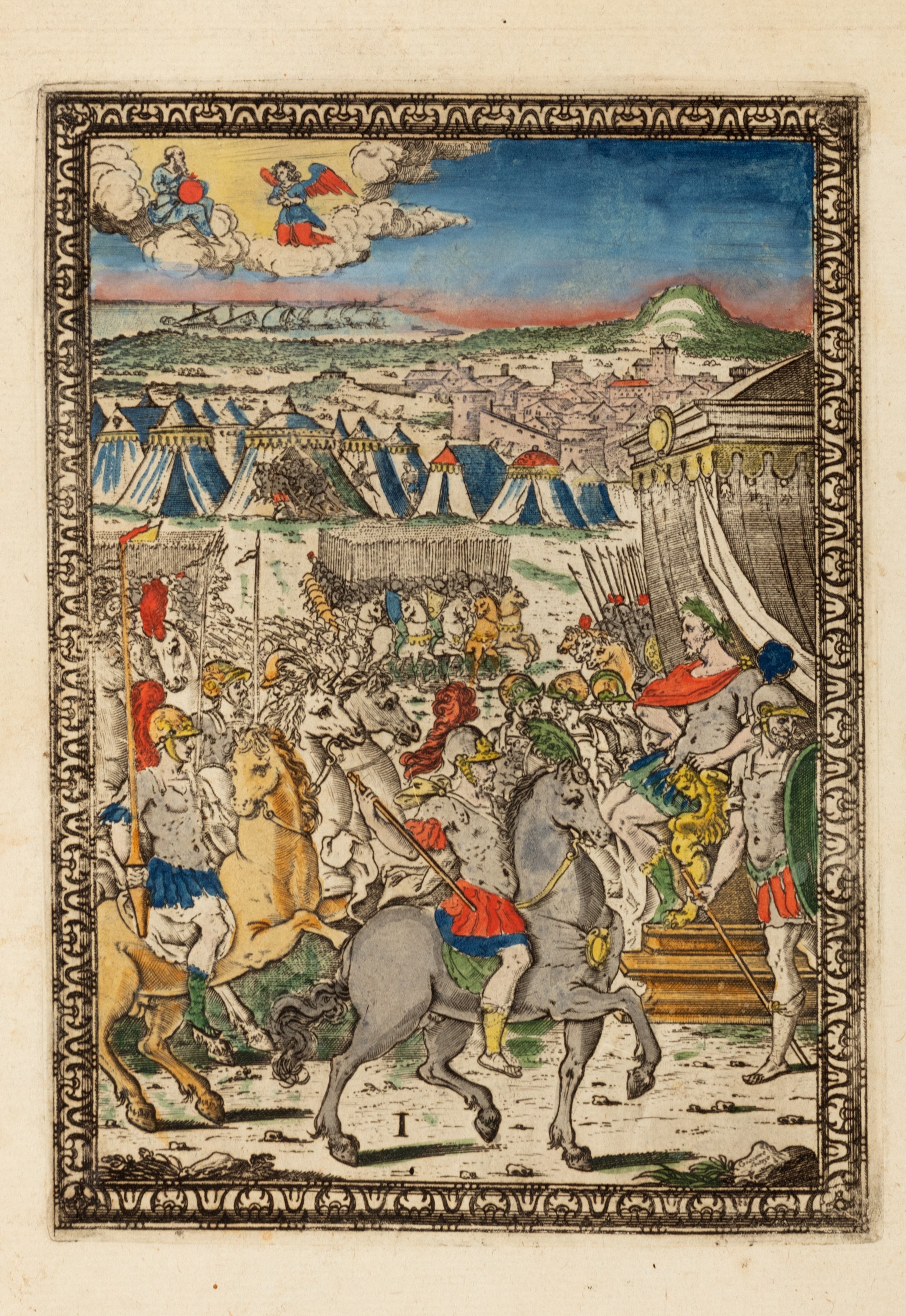 Torquato Tasso - La Gerusalemme Liberata, 20 incisioni al bulino di Giacomo Franco, 1590