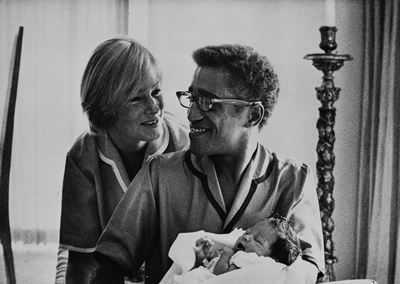Sammy Davis e May Britt, Stampa vintage alla gelatina ai sali d'argento