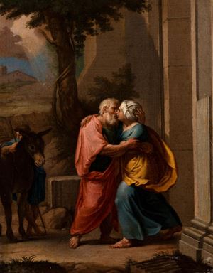 The meeting of Joachim and Anna at the Golden Gate